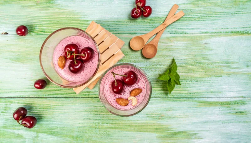 Mousse à la cerise