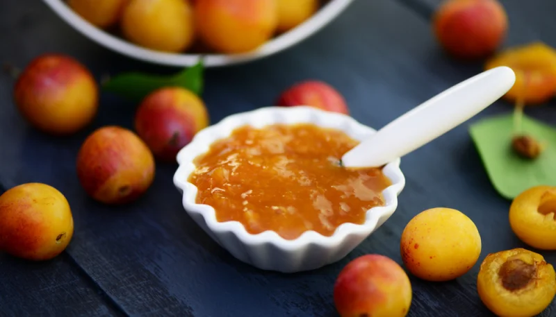 Compote de mirabelles au miel