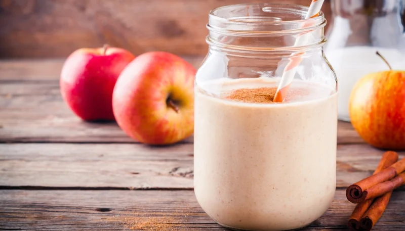 Crème dessert aux pommes