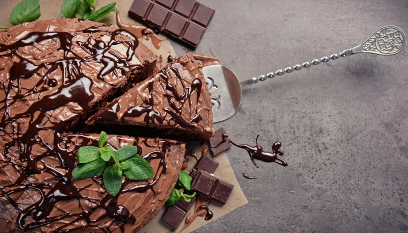 Gâteau menthe chocolat
