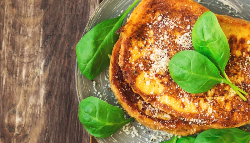 Pain perdu au parmesan