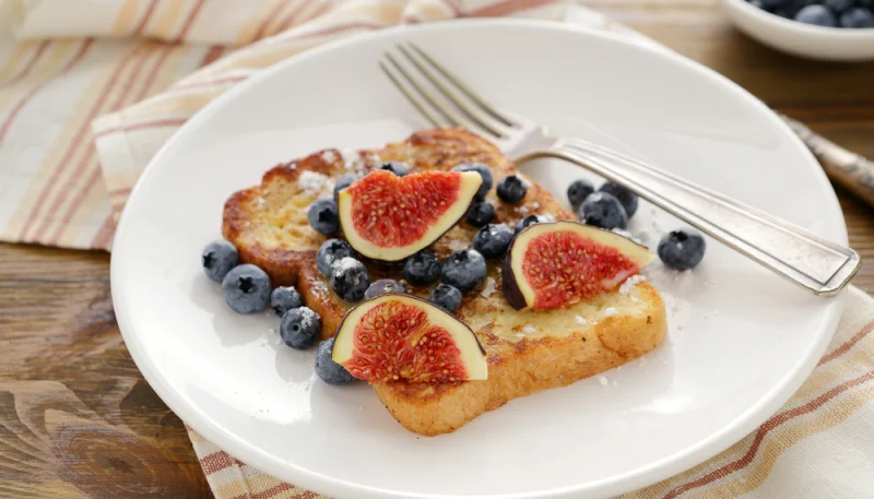 Pain perdu aux figues