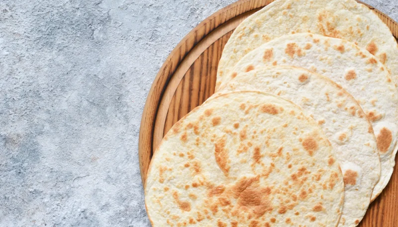 Tortillas mexicaines minutes