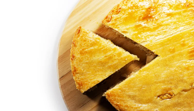 Tourte aux pommes de terre et raclette