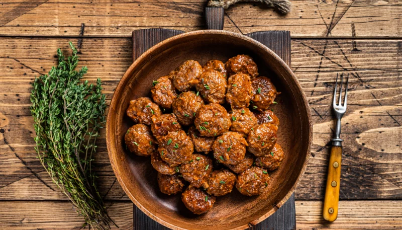 Boulettes de viande au thym