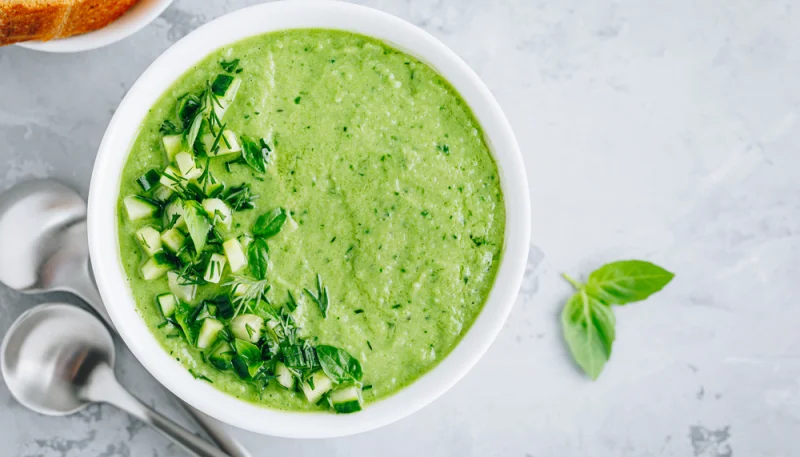 Gaspacho aux cinq légumes
