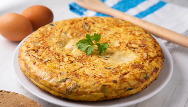 Omelette aux pommes de terre