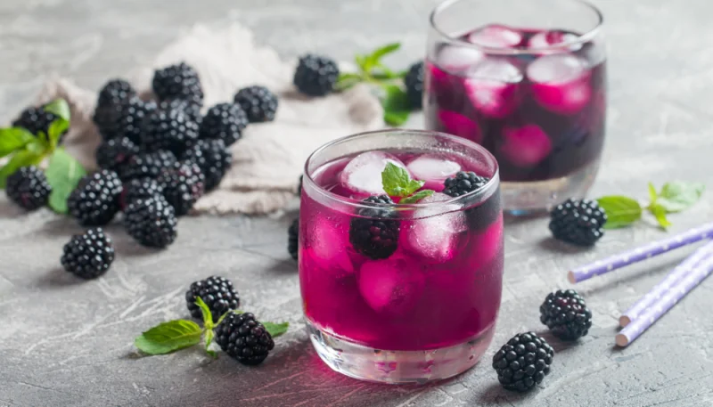 Rosé à la mûre