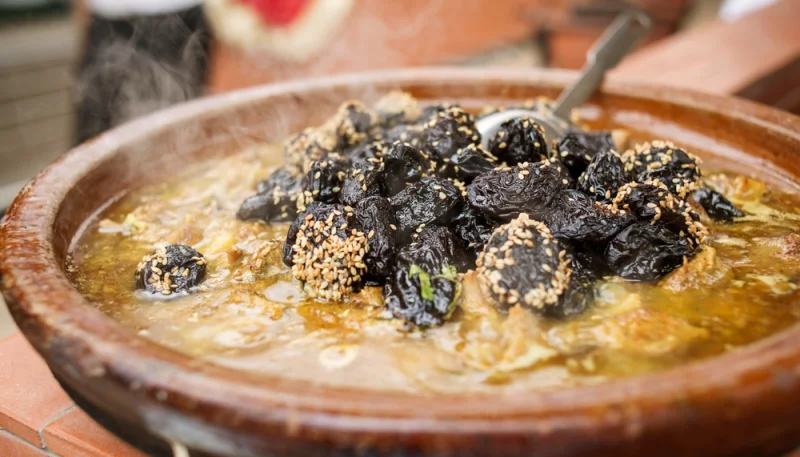 Tajine de veau aux pruneaux