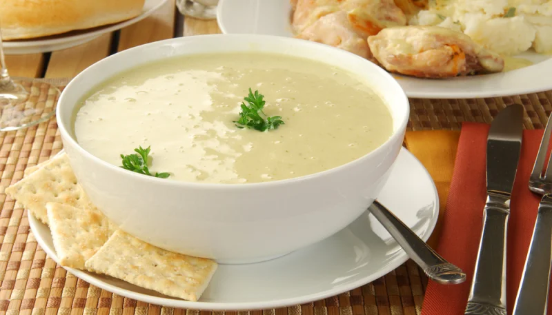 Velouté panais et topinambours
