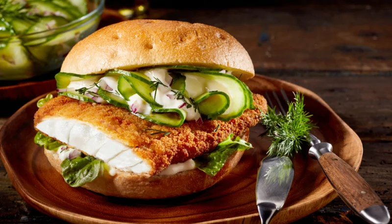 Burger de poisson