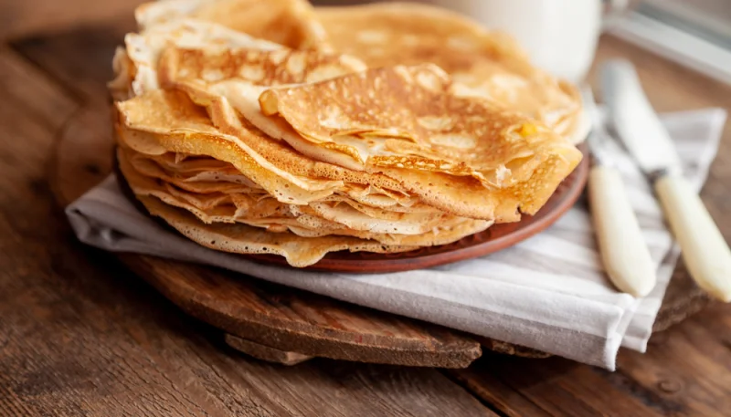 Crêpes à la cassonade
