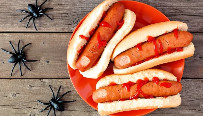 Hot-dogs d'Halloween