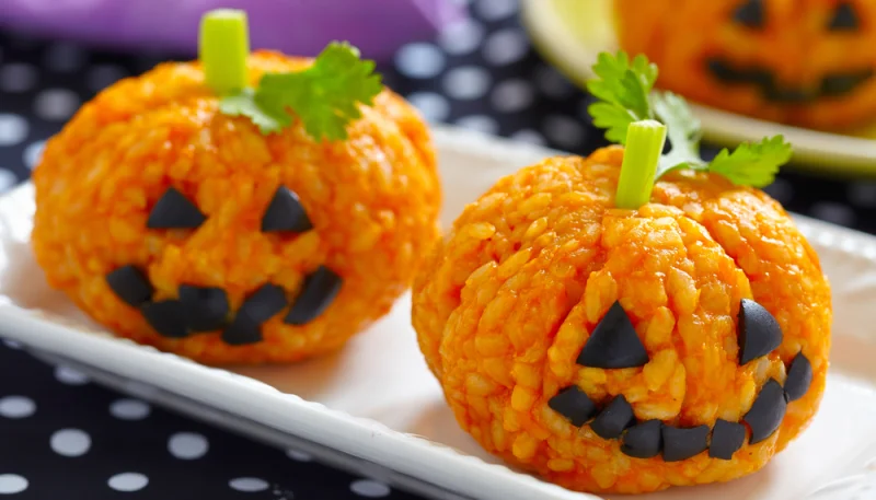 Mini-citrouilles pour Halloween