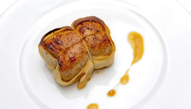 Paupiettes de veau sauce champignons