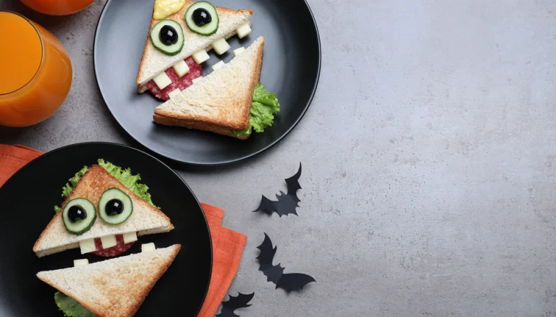 Sandwich d'Halloween