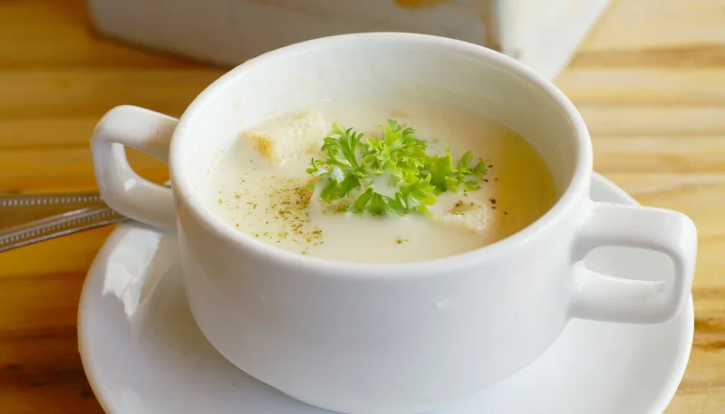 Velouté de panais et châtaignes