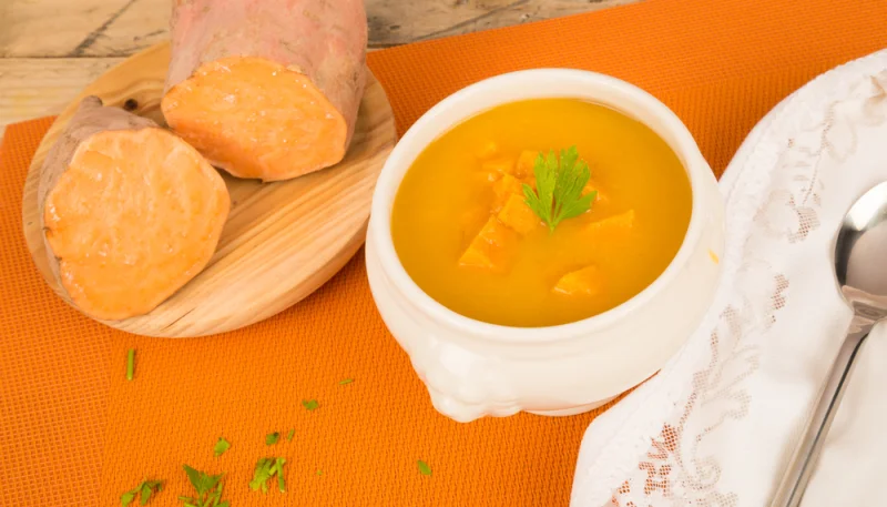 Velouté de patates douces