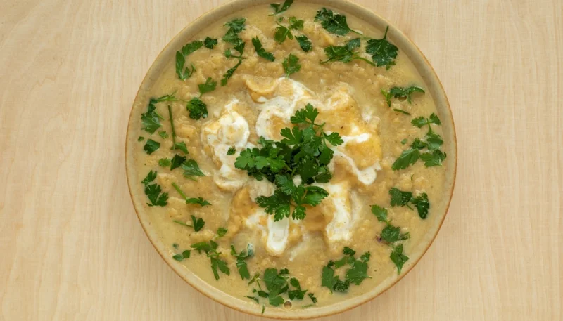 Velouté de rutabaga à l'érable
