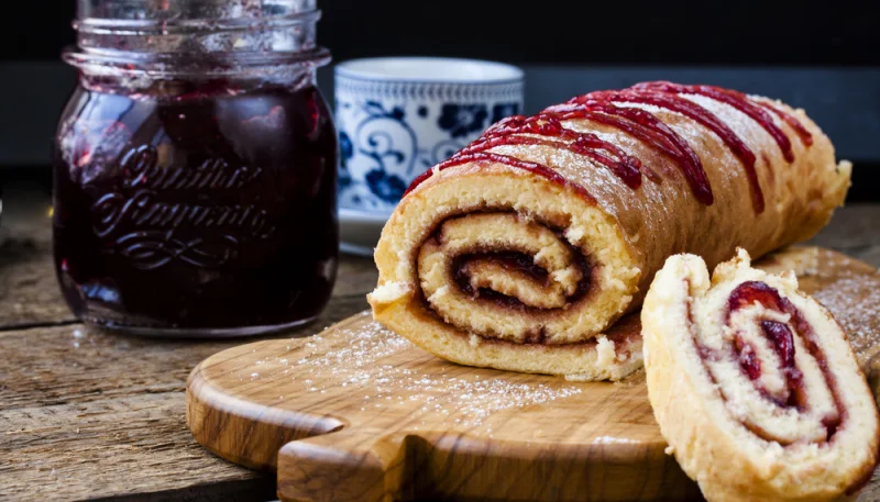 Biscuit roulé de Noël rapide