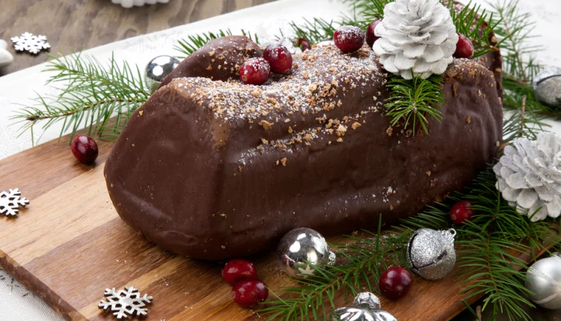 Bûche glacée