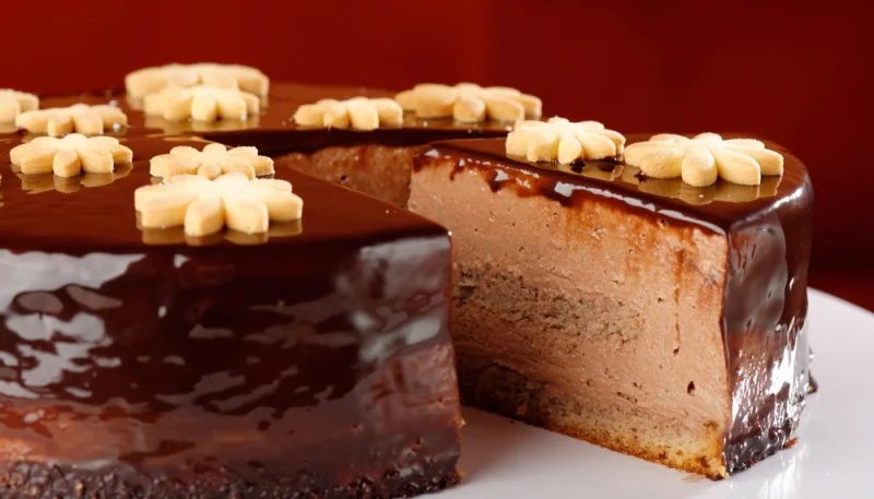 Entremets au chocolat