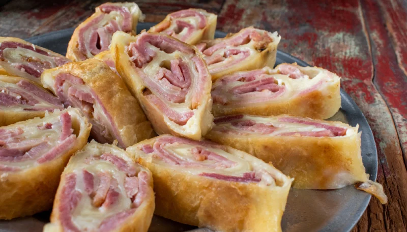 Feuilletés jambon fromage