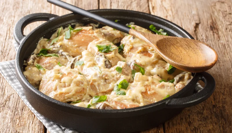 Poulet au Riesling