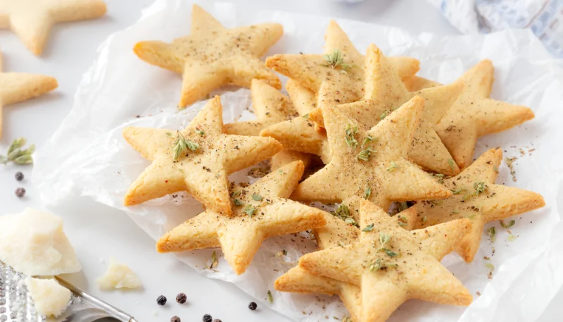 Sablés de Noël salés