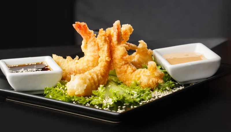 Tempura de crevettes
