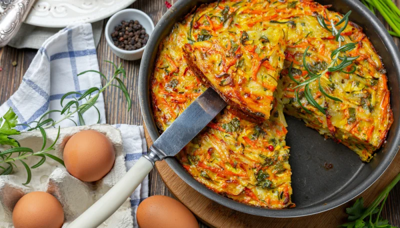 Clafoutis fenouil carottes