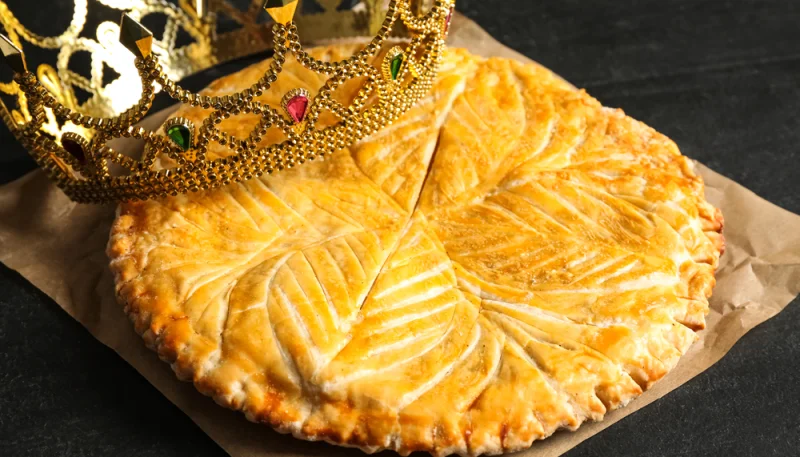 Galette des rois aux kiwis