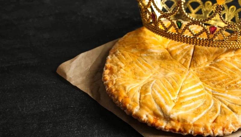 Galette des rois aux pépites de chocolat et noix de coco