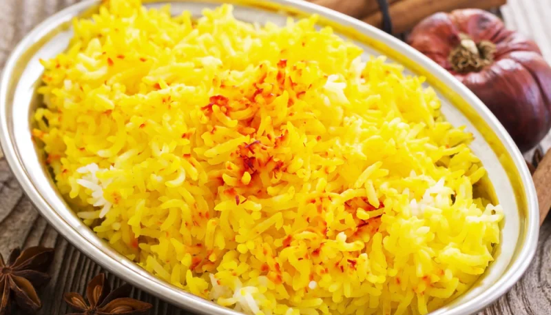 Riz safrané