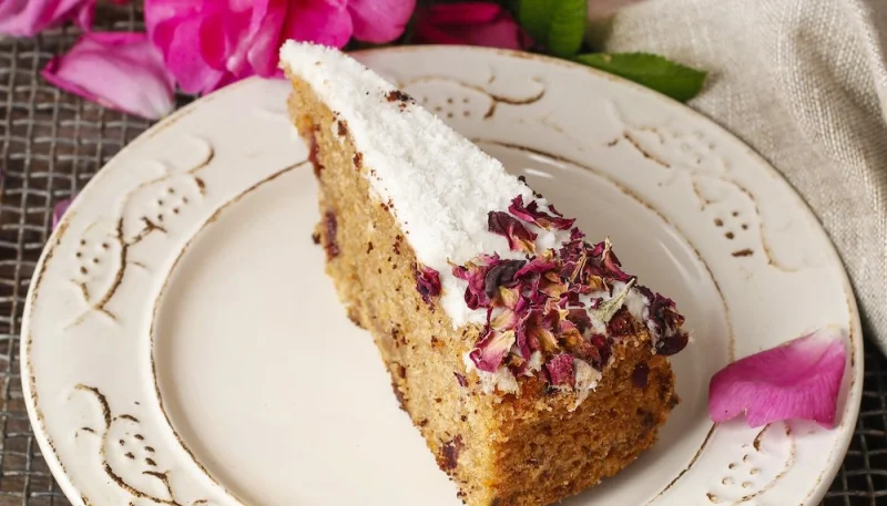 Cake aux fleurs