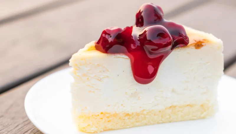 Cheesecake au Saint-Nectaire