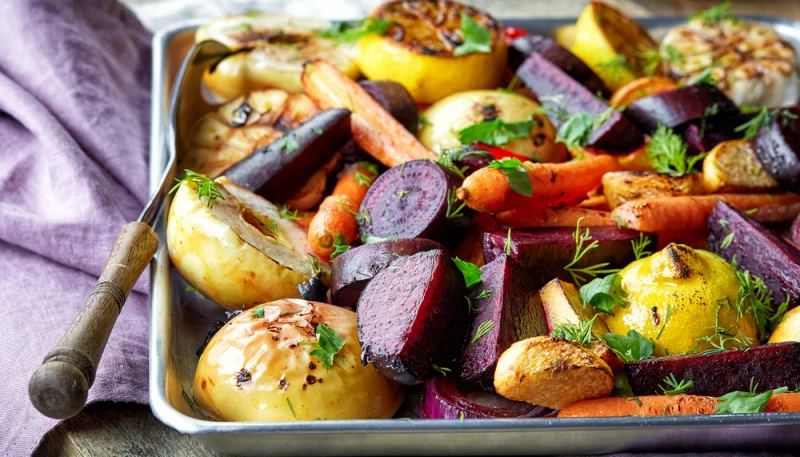 Légumes d'hiver au four