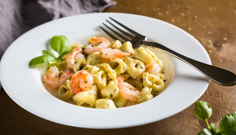 Pâtes aux scampi