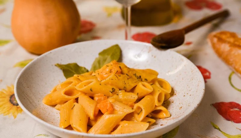 Penne à la courge Butternut