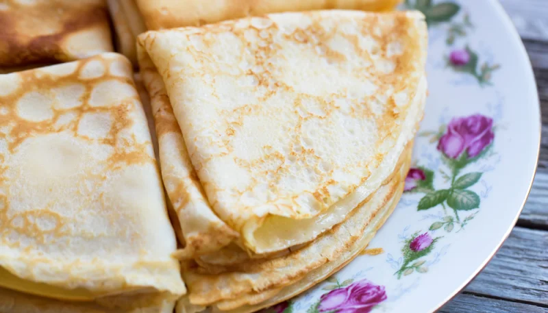 Crêpes sans lait