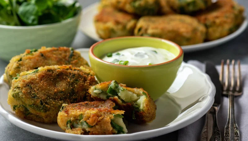 Croquettes aux épinards