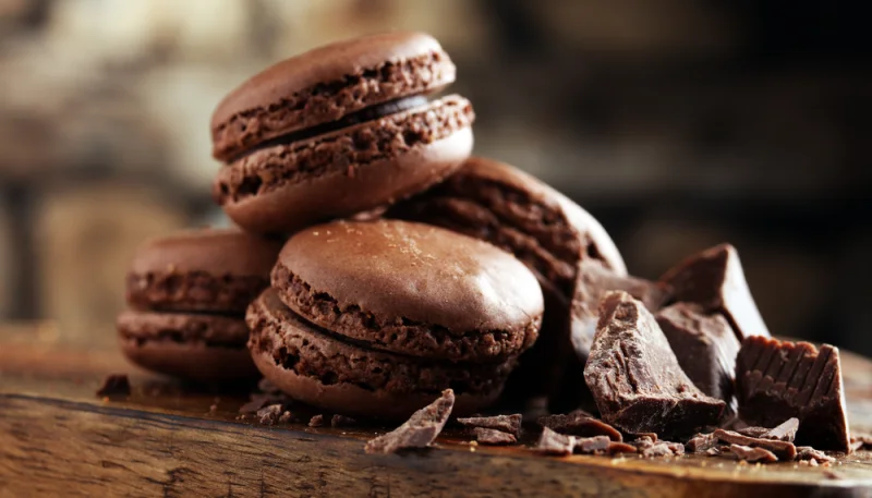 Macarons express au chocolat