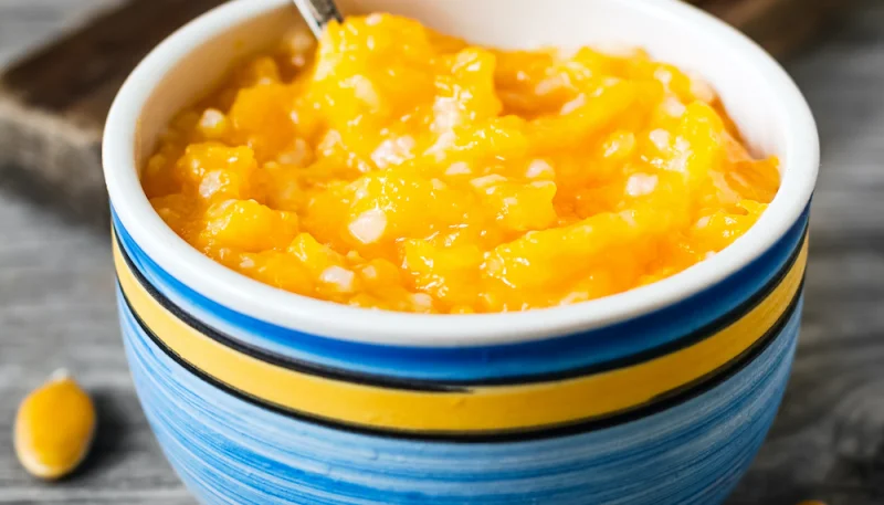 Soupe de potiron au riz