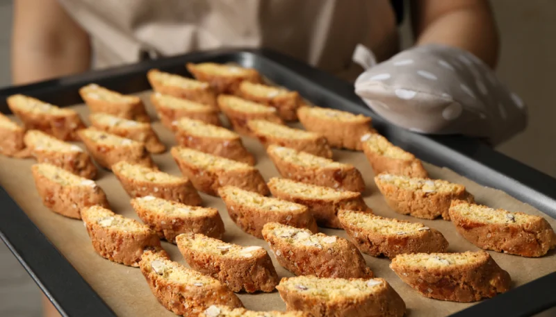 Biscuits italiens sans oeufs, sans beurre