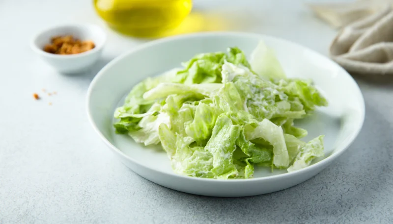 Chou vert à la crème