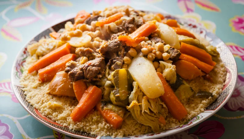 Couscous au collier d'agneau