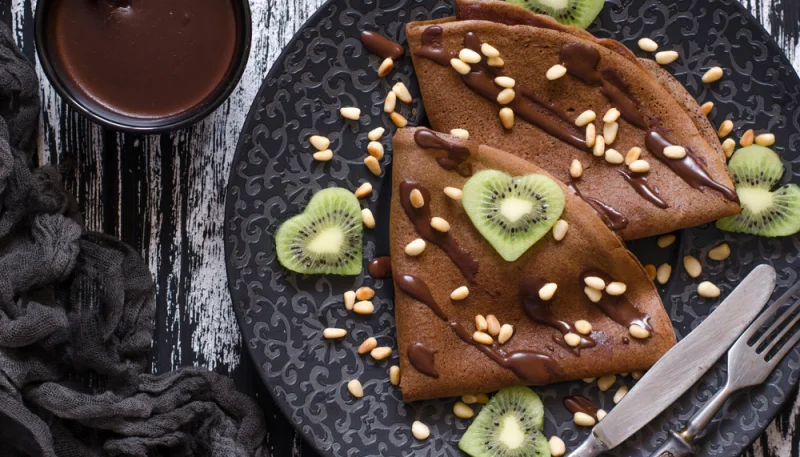 Crêpes tout chocolat