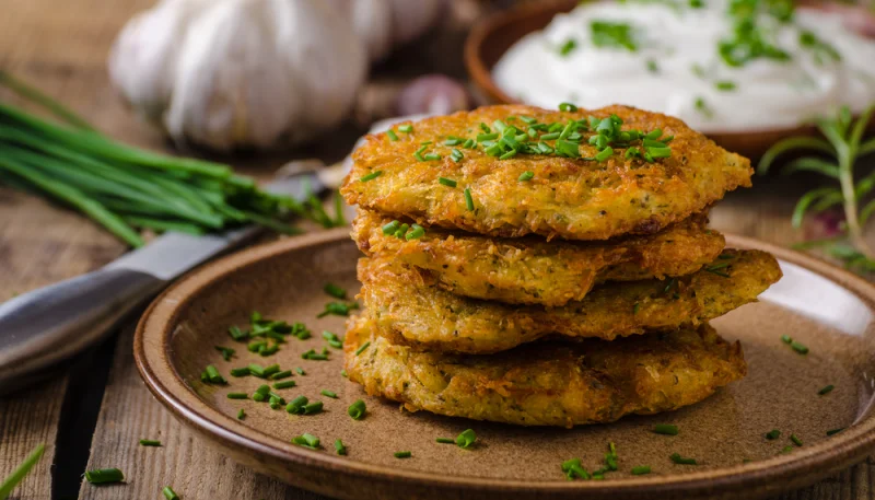 Galettes de patate douce vegan