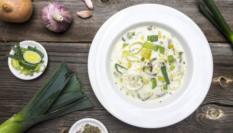 Poireaux à la crème