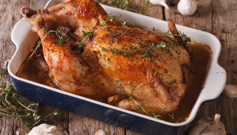 Poulet à l'ail